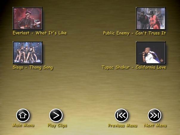 Music Volumes6 Menu 4